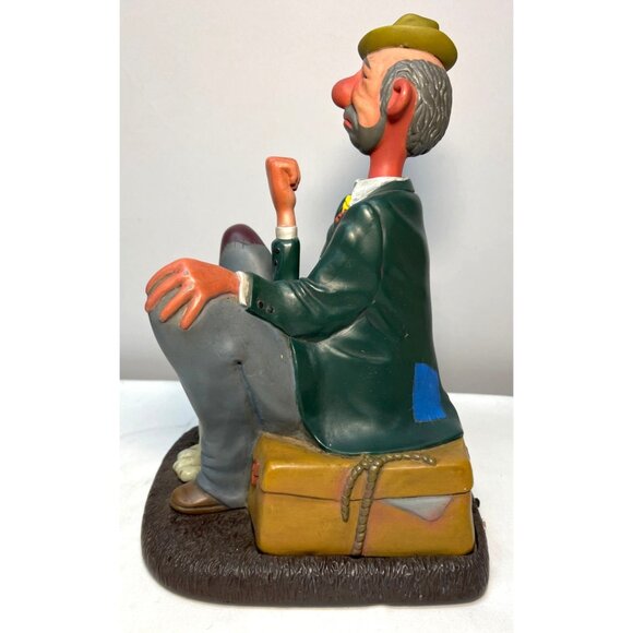 Vintage Giuseppe Armani Clown Figurine With Dog - Picture 4 of 7